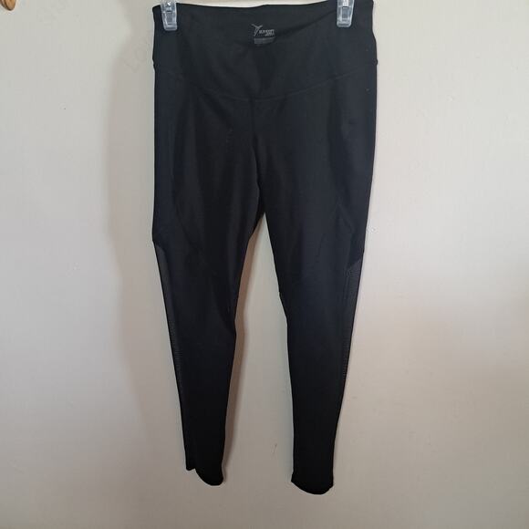 Old Navy Active Legging Size Md. Sheer Calf, Small Ankle, Black, Stretch - Picture 1 of 8